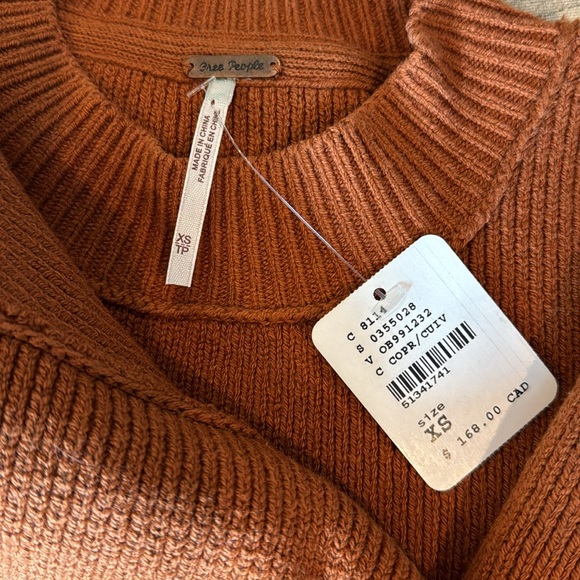 RUST colour Free people easy street tunic - Picture 9 of 11